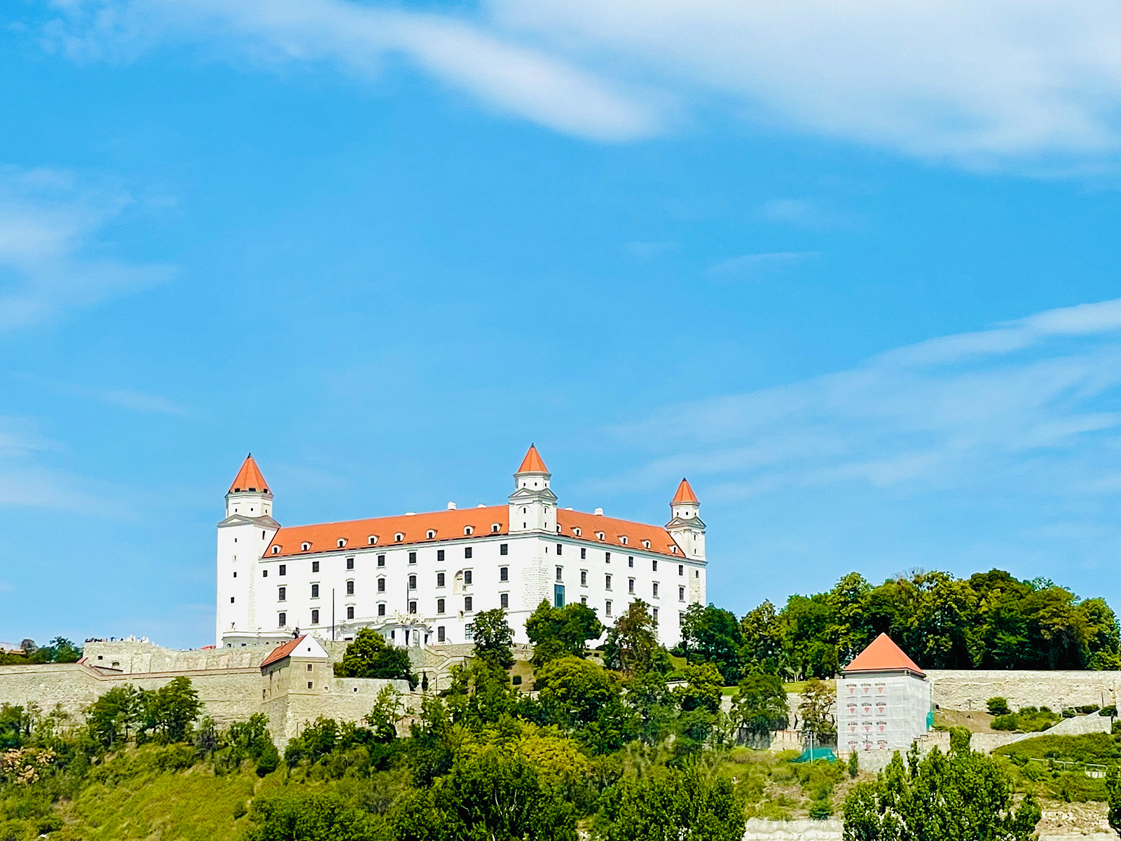 Het kasteel een van de highlights voor Bratislava in een dag! 