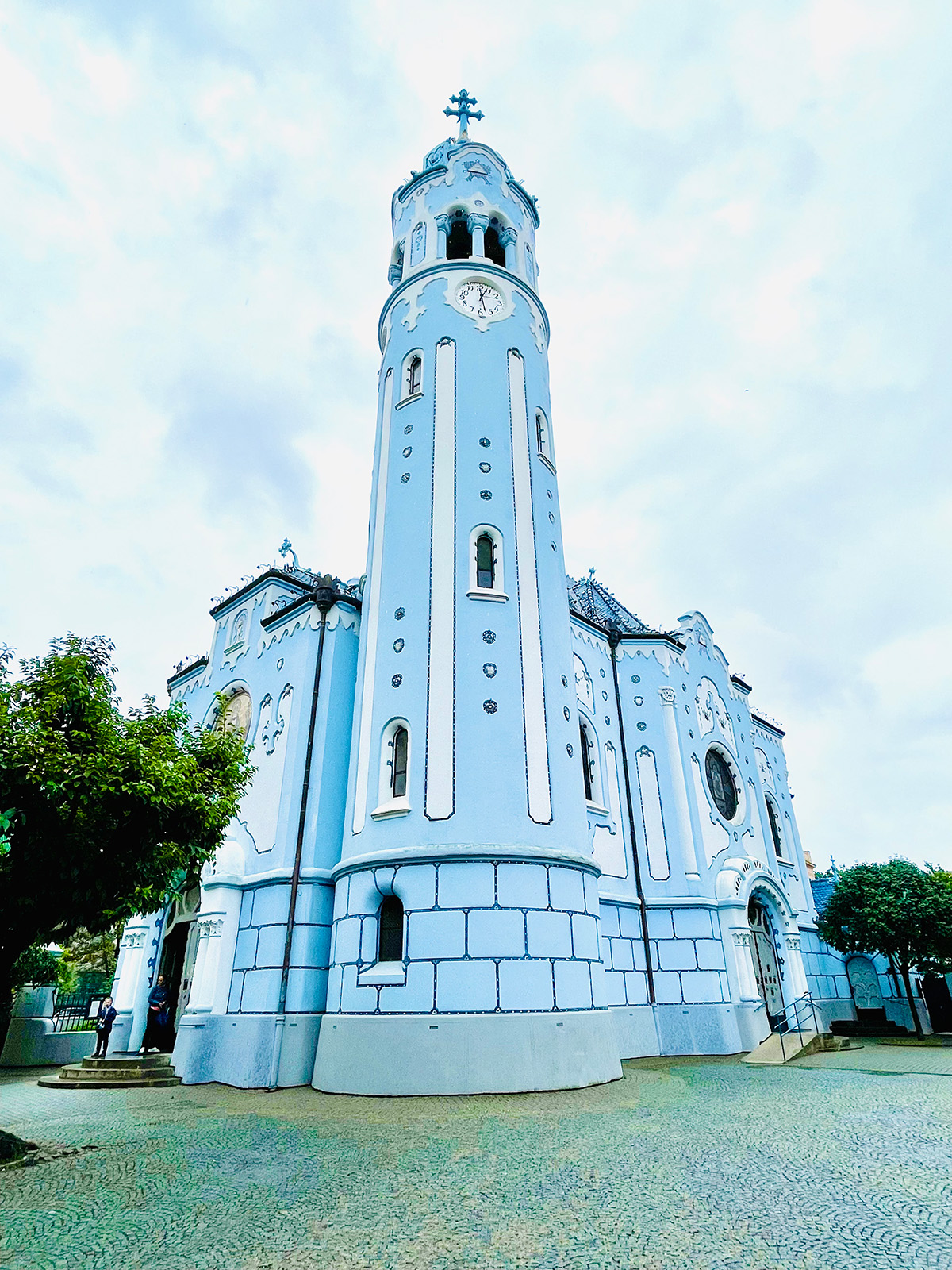 Blue church een van de highlights voor Bratislava in een dag! 